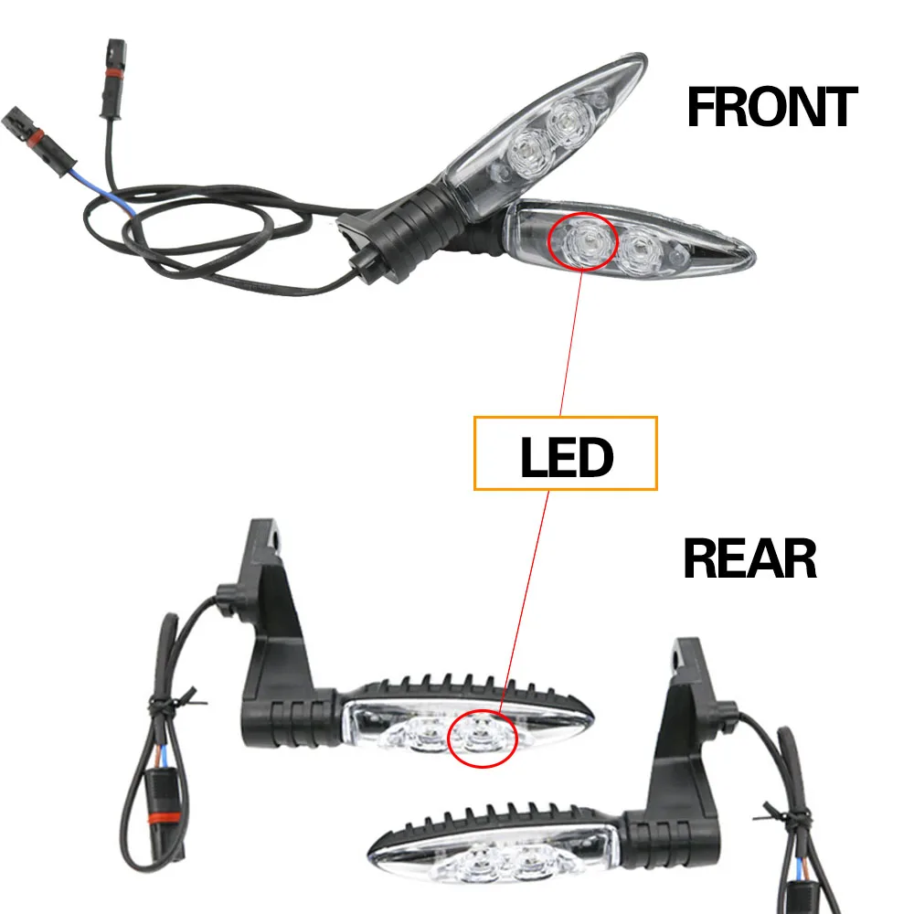 Для BMW R1200GS R1200 GS ADV мотоциклетные передние и задние указатели поворота светильник