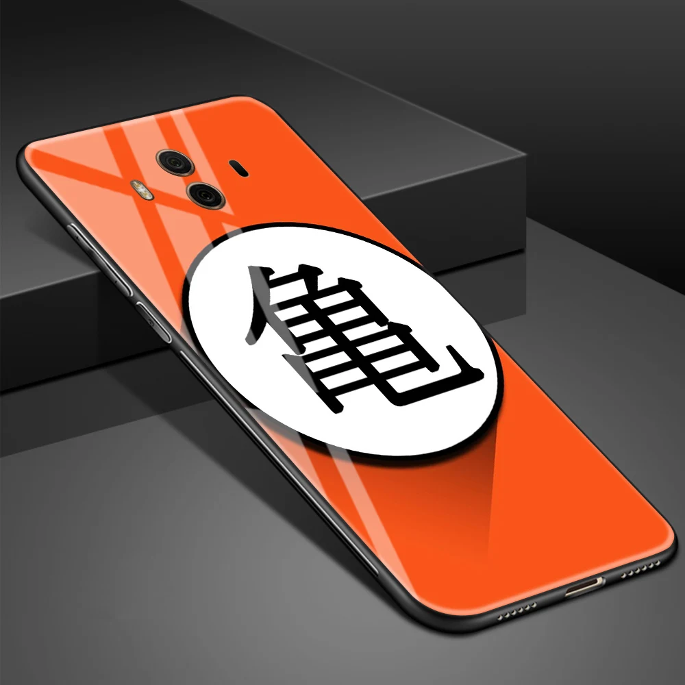 FinderCase чехол для Huawei P10 Dragon Ball 2 чехол из закаленного стекла для Huawei Mate 9 10 Pro P20 Honor V9 V10 Play Nova 3e P20 Lite - Цвет: 01424