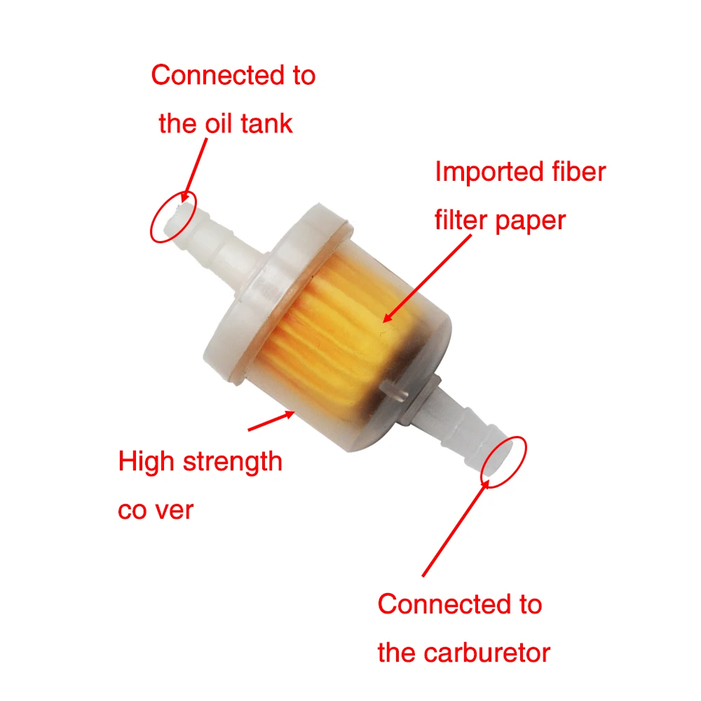 Alconstar топливный фильтр для мотоцикла бензина топлива масла 1 м трубный шланг