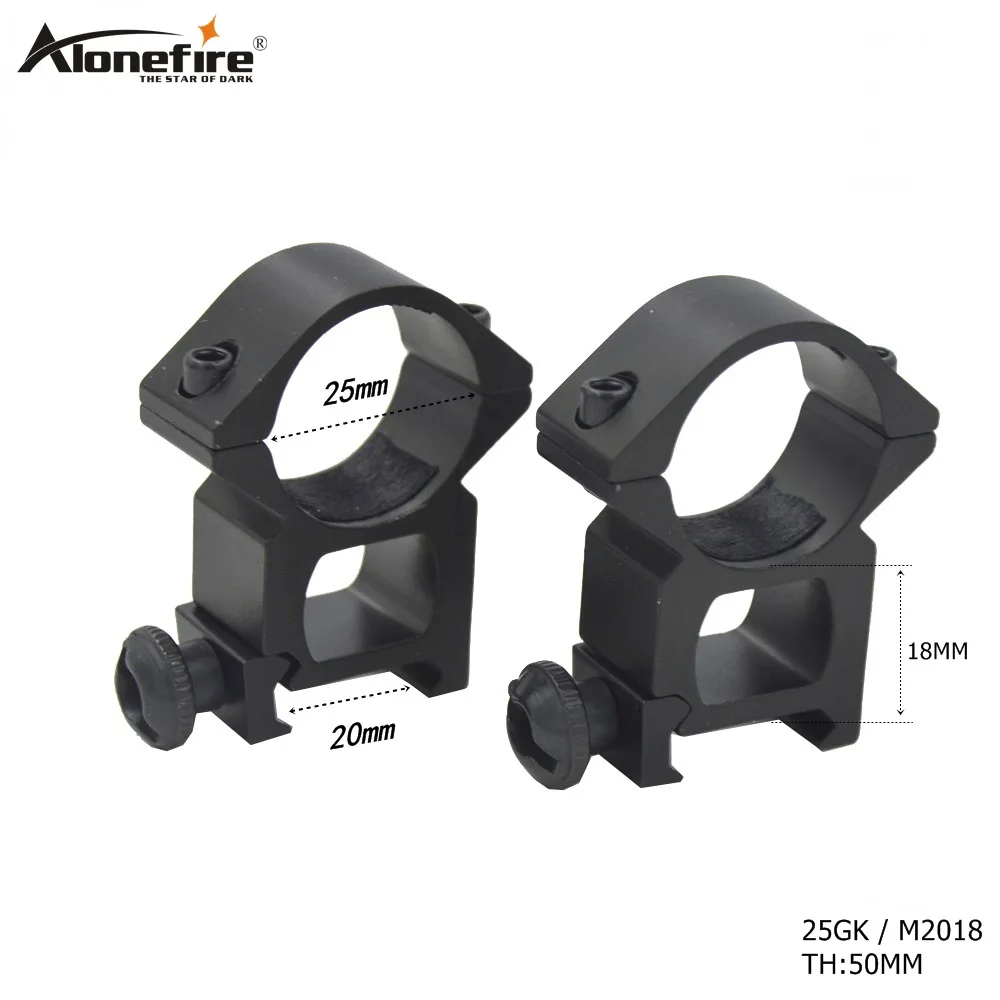 Крепление AloneFire 25GK для лазерного прицела 25 4 мм|flashlight mount holder|scope holderflashlight scope |