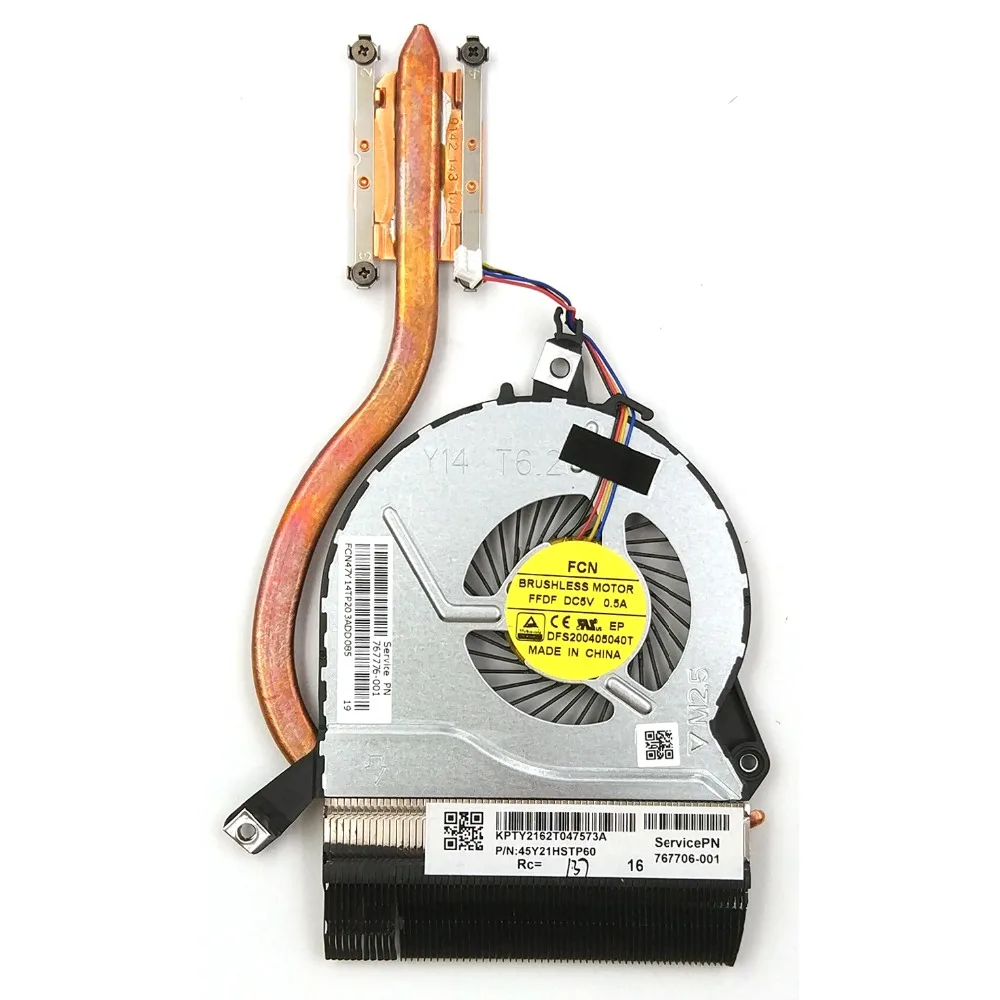 Новинка для hp 14 P P010NR P091NR 17 P000 P100 серии вентилятор процессора ноутбука с