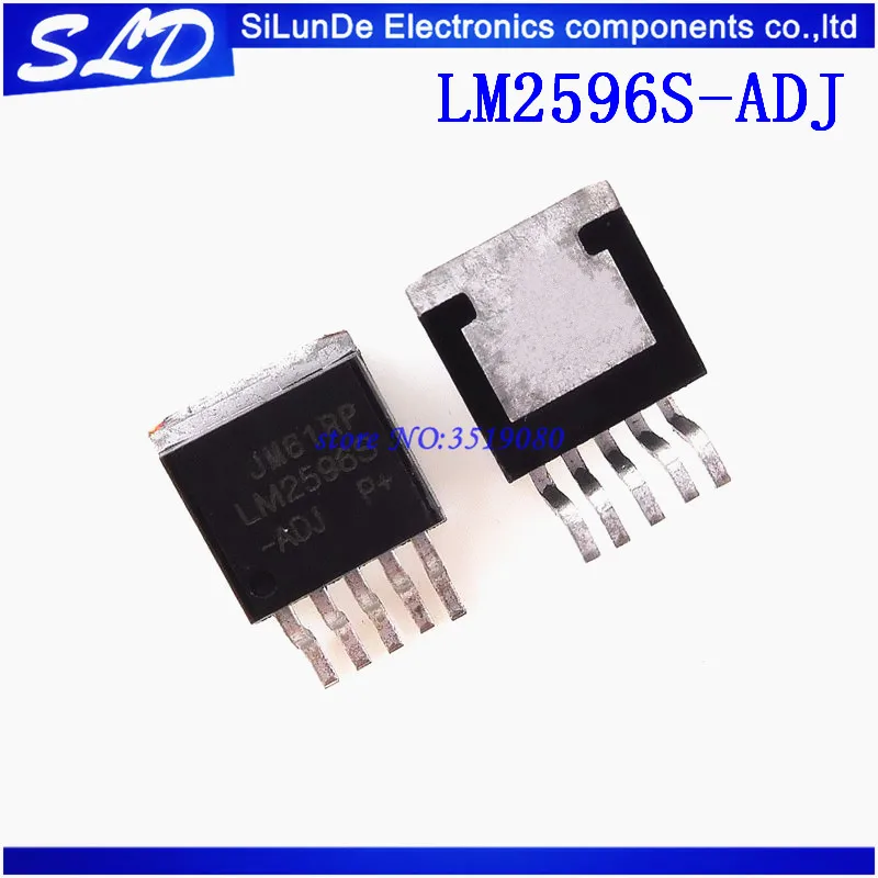 

10pcs/lot LM2596S-ADJ LM2596S ADJ LM2596 TO-263-5 new and original