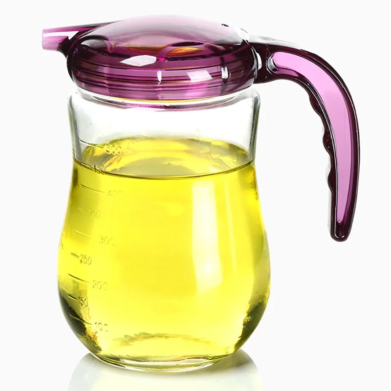 Стеклянный Горшок для масла 570 мл герметичный горшок соуса бутылка премиум