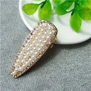 21 Free shipping korea style Neon color bead hairpins lovely women's hair accessories ins girl's rainbow Duckbill clip hairclips - Цвет: 21