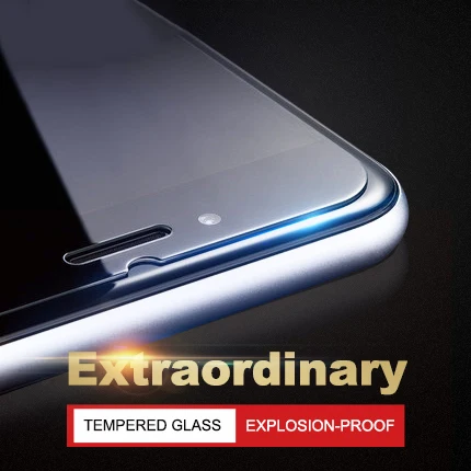 For iPhone 6 / 6s Plus 2.5D 0.3mm Premium Tempered Glass Screen Protector On The s 6Plus Toughened Protective Film | Мобильные