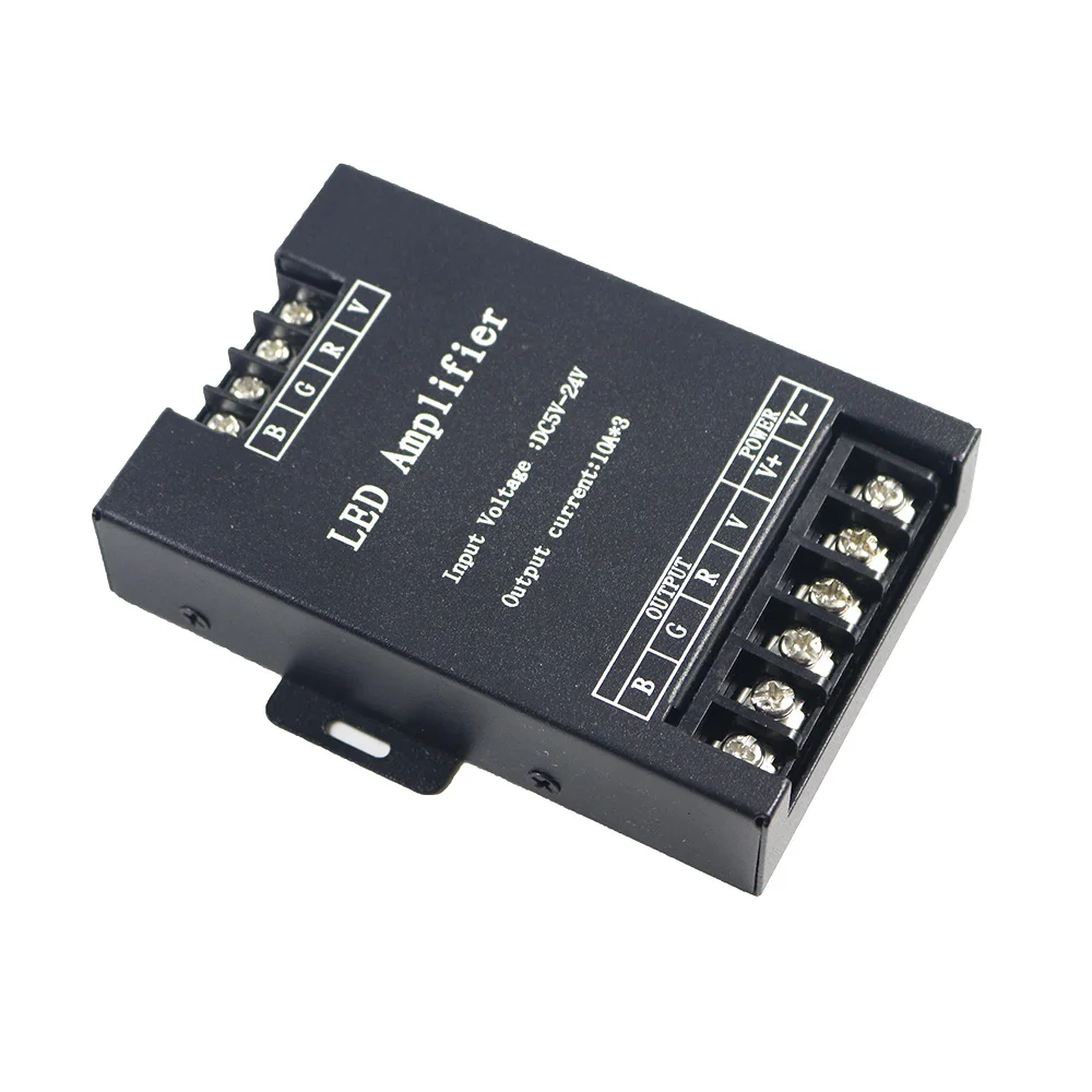 Светодиодная полоса освесветильник DC5V 12V 24V Железный корпус 360W RGB Led 30A контроллер