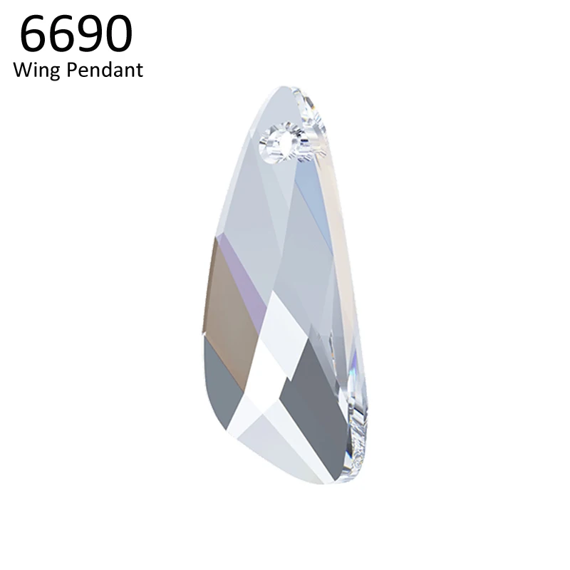 (1 шт.) 100% оригинальные кристаллы Swarovski подвески с крыльями 6690 австрийские бусины