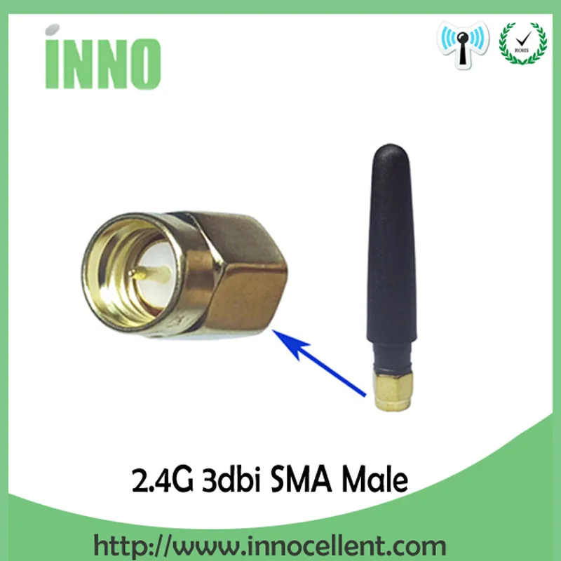 EOTH  2.4g antenna 2~3dbi sma male wlan wifi 2.4ghz antene IPX ipex 1 SMA female pigtail Extension Cable iot module antena