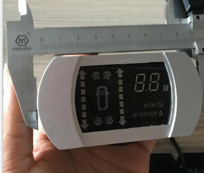 VFD HUD Дисплей парктроник сенсор 4 радар обратный монитор парковочный детектор работает для Toyota и т. д. система 12 В для любого стайлинга автомобилей