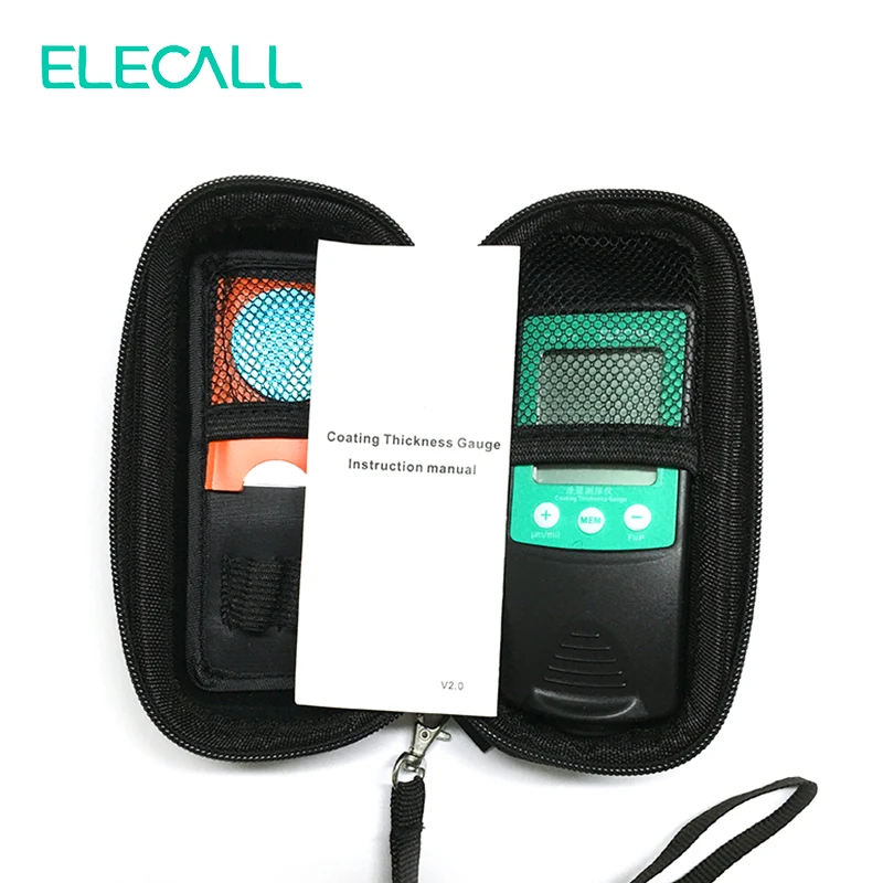 ELECALL EC771N Digital Thickness Gauge Coating Meter Width Measuring Instrument Paint Electroplated Measure | Инструменты