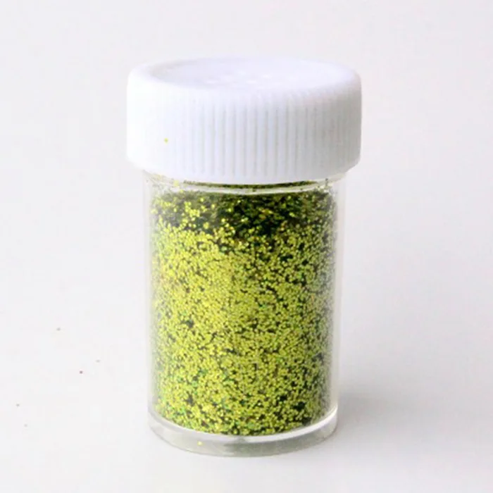 Light Green Высокое качество 20 г/лот бутылка блеск порошок круглые Блестки для нейл Арта(искусство украшения ногтей) Shiney украшения аксессуары ногтей ремесла обувь наклейка для сумок - Цвет: Light Green
