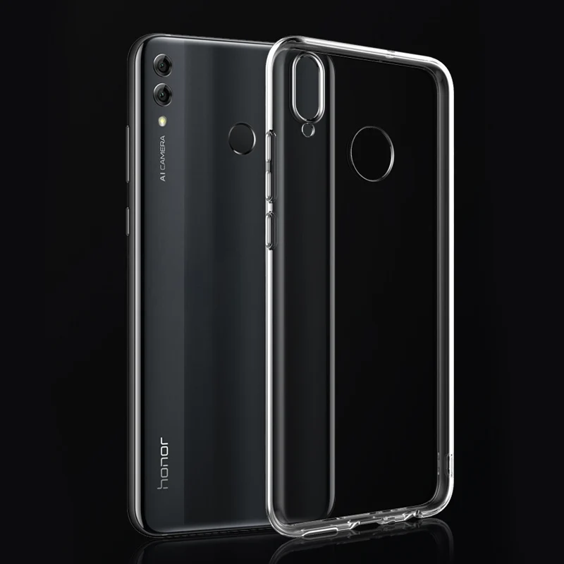 Прозрачный чехол для Huawei P30 PRO P20 P40 Mate 20 30 Honor 30S V30 V20 8X 10 Play 4T прозрачный мягкий