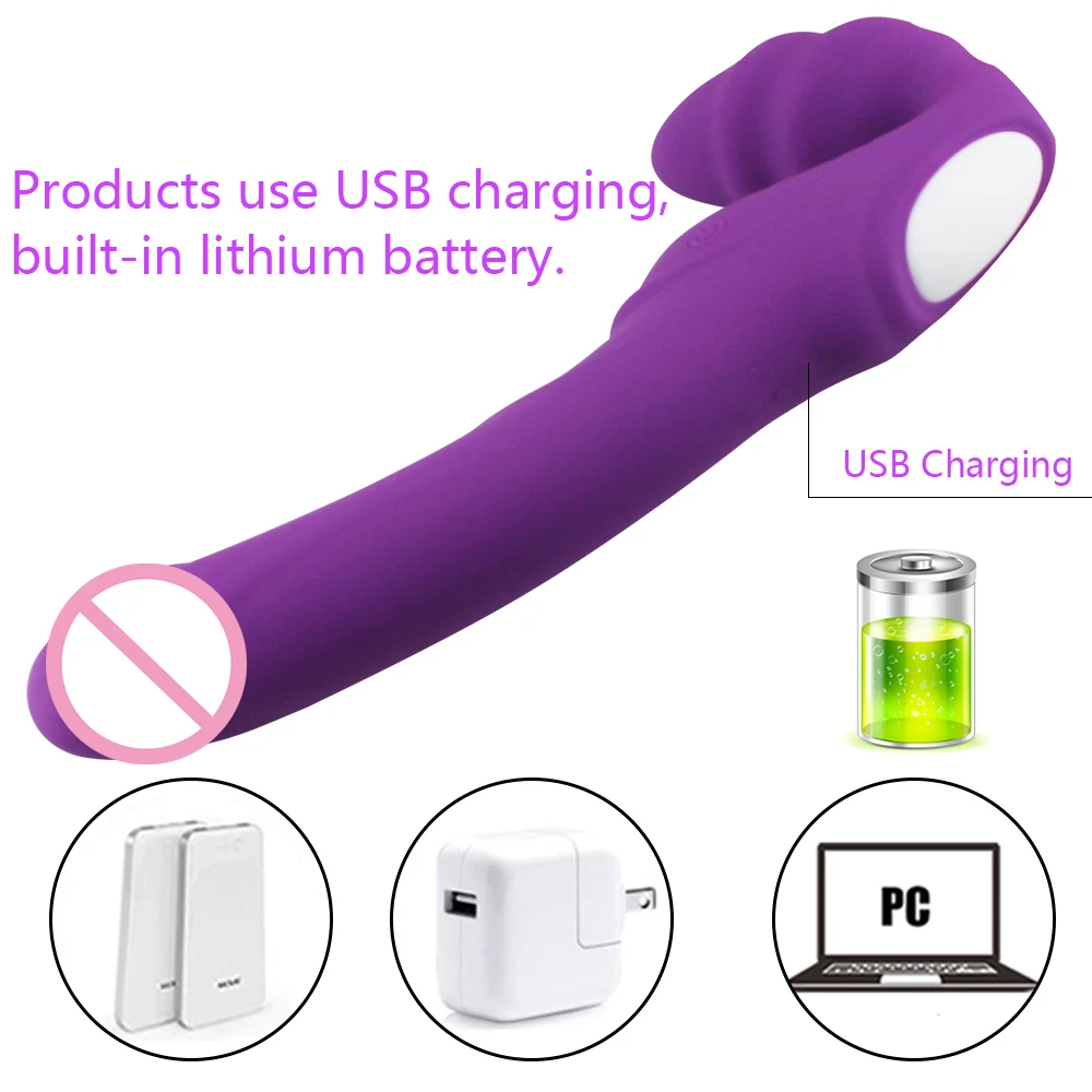 Человек nuo U Тип вибратор с дистанционным USB Перезаряжаемые Секс игрушки для Для