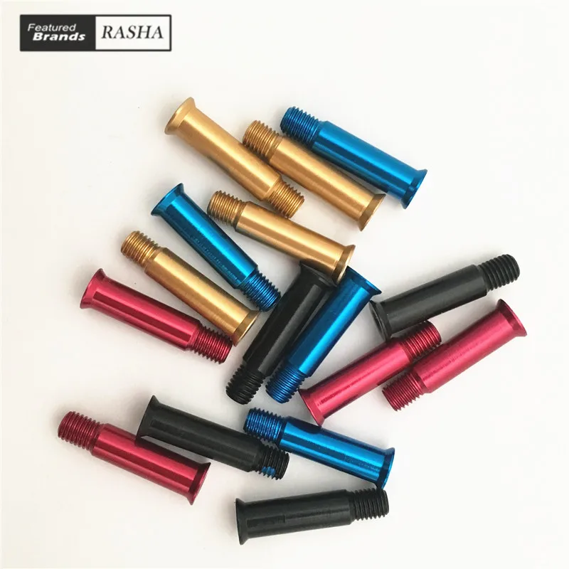 Алюминиевые оси для коньков красные золотые синие запчасти роликовых