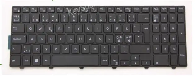 Новая клавиатура для Dell Inspiron 15 3000 3541 3542 3543 5547 5558 5559 7559 15R 5545
