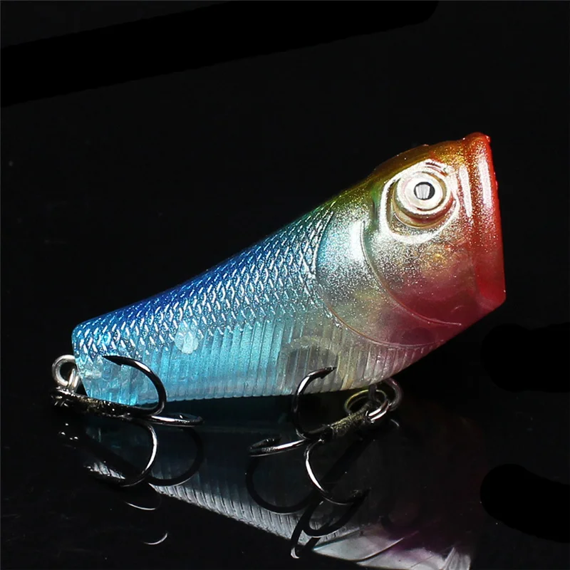 Yuewins 5 см 7 9 г Поппер рыболовные приманки isca искусственные Crankbait воблеры 6 # крючки