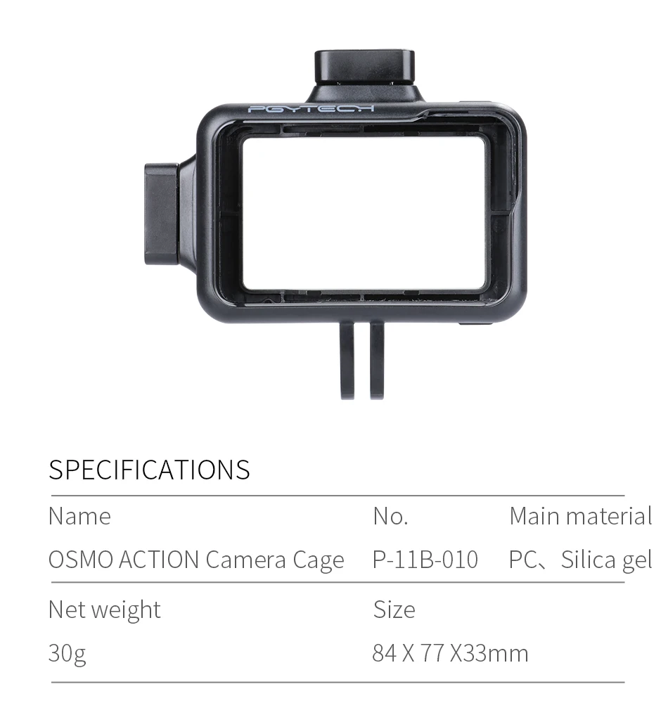 PGYTECH DJI OSMO Pocket/Аксессуары для экшн-экшен штатив/удлинитель/Osmo Pocket 3,5 мм адаптер/микрофон