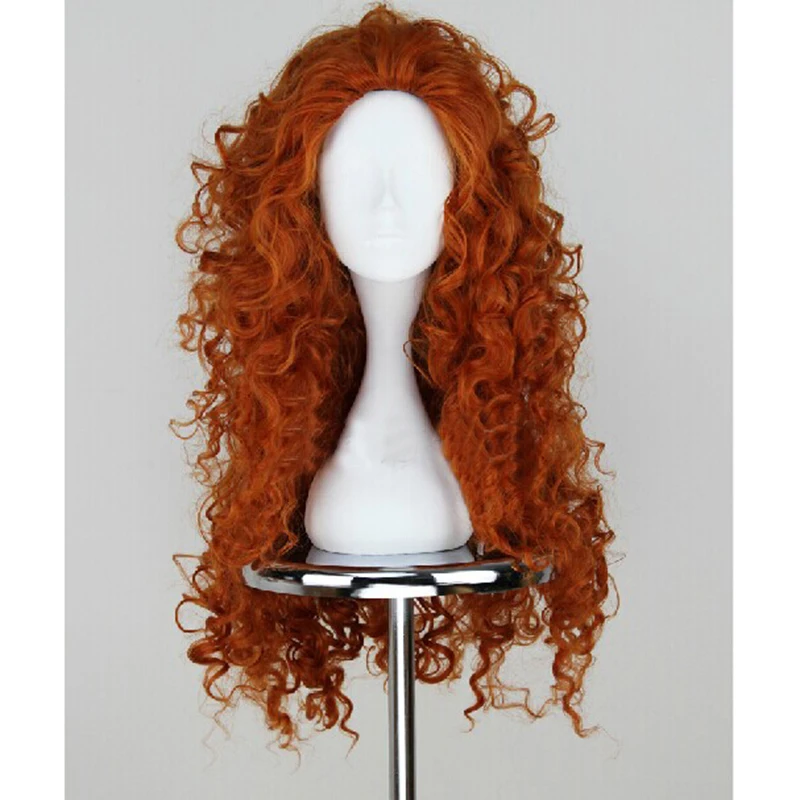 Merida wig Костюм для косплея из фильма «Игра престолов», Дейенерис Таргариен, Джон Сноу, бравый Мерида, короткие синтетические парики для женщин, мужчин и мальчиков - Цвет: Merida wig