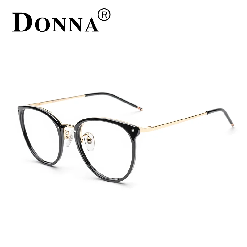 Donna presciption Рамки S простые очки оптика ясно для чтения Для женщин Изысканный