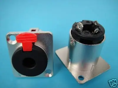 1 шт. линейный замок 1/4 &quotTRS гнездовой разъем гнездо 2036|socket jack|socket 1/2socket |