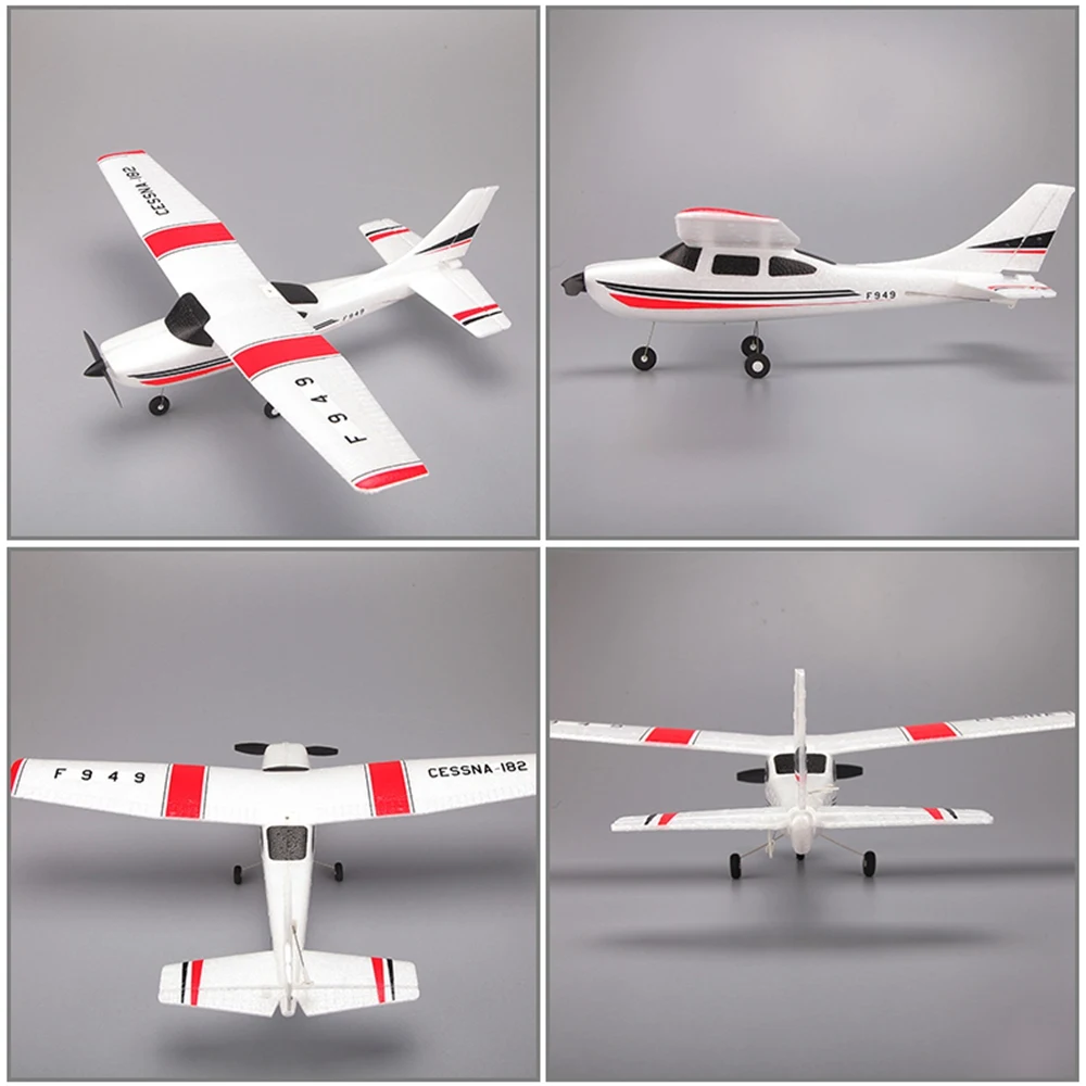 F949 2,4G 3CH RC самолет с фиксированным крылом планер самолет уличные игрушки EPP 3 Мотор беспилотный самолет игрушки подарки для детей