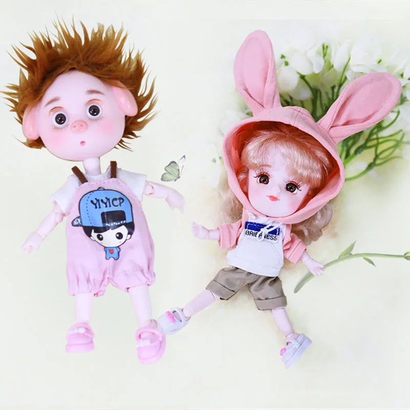Одежда для кукол DBS 1/12 BJD три вида подтяжек и рубашек куклы DODO ob11 | Игрушки хобби