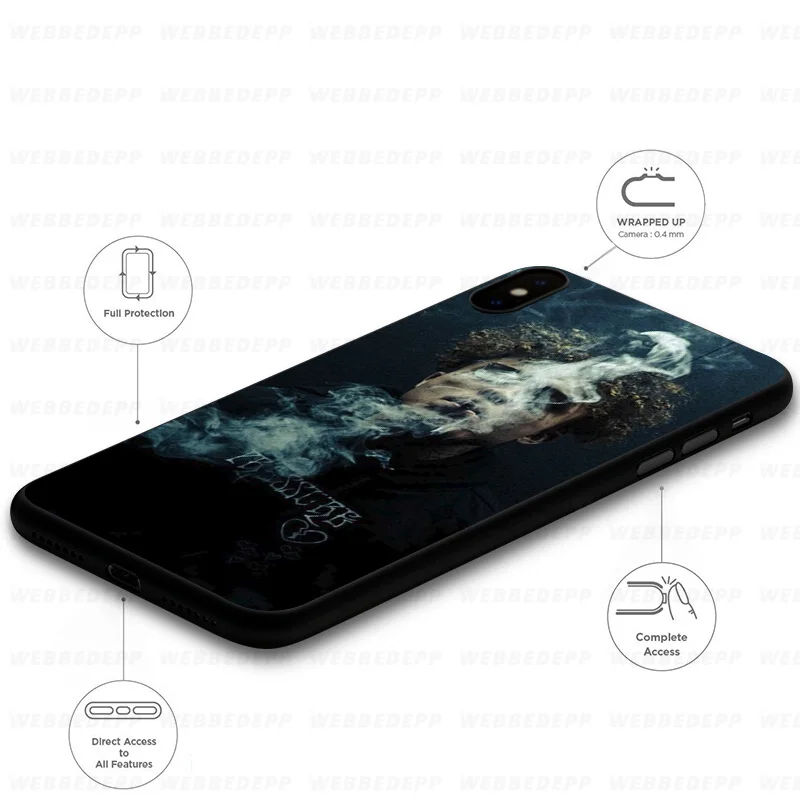 Мягкий силиконовый чехол WEBBEDEPP Lil Skies Lilskies для iPhone 11 Pro Xr Xs Max X или 10 8 7 6 6S Plus 5 5S SE Case |