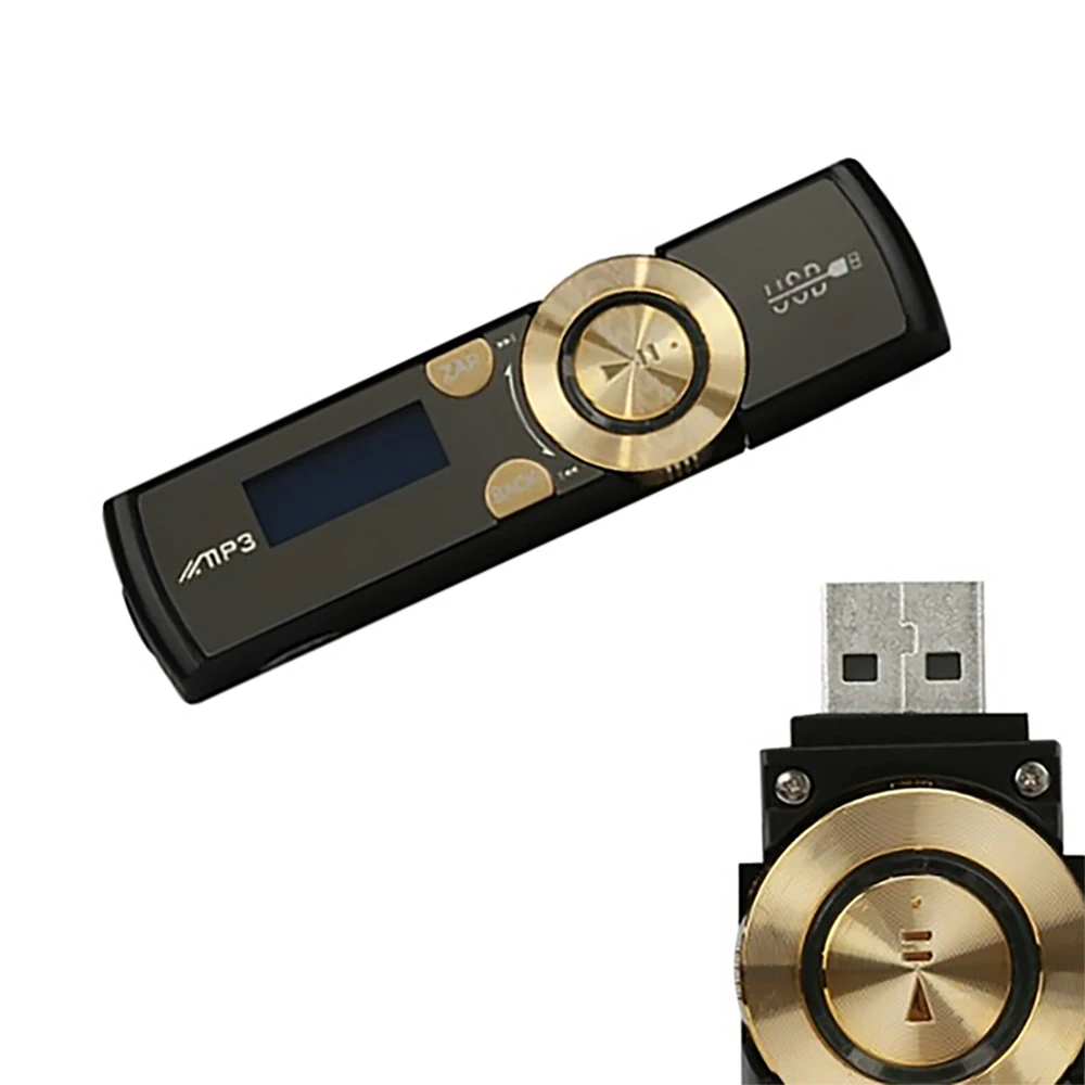 Мини MP3-плеер с зажимом, MP3, USB, ЖК-экран, поддержка 8 ГБ, флеш-плеер TF, поддержка s, fm-радио, функция Мини-плеера