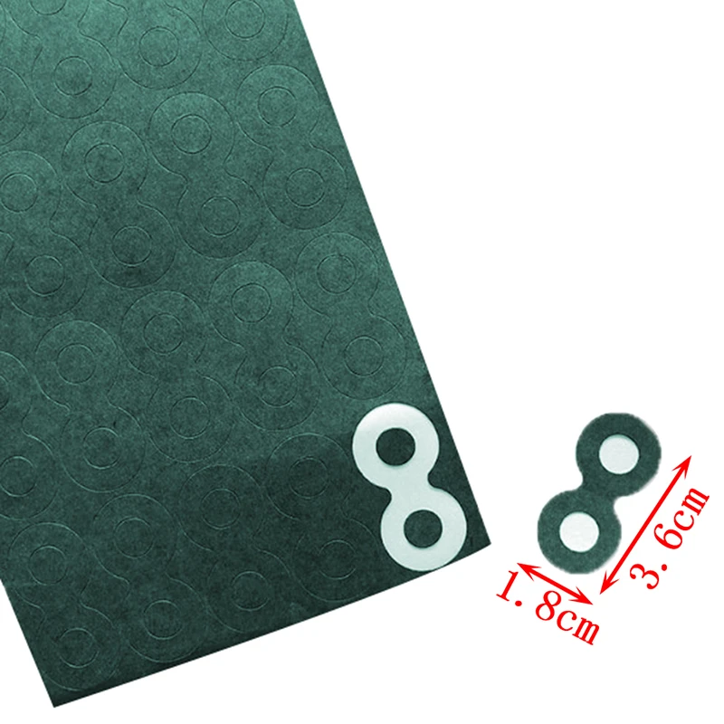 50pcs Electrode Insulated Pads 18650 Li-ion Battery Insulation Gasket Barley Paper Pack Cell Insulating Glue Patch | Инструменты
