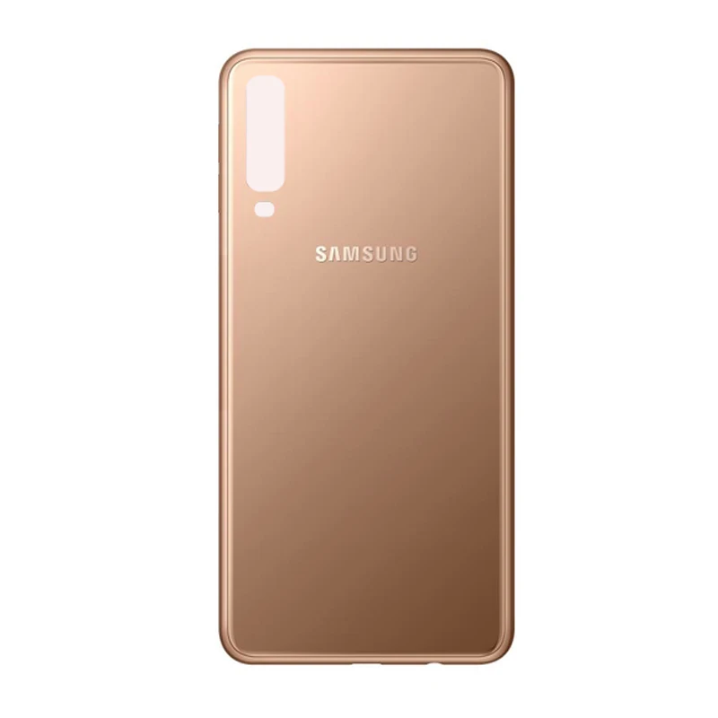 Samsung чехол для задней панели с батарейным отсеком и задней стеклянной крышкой для samsung Galaxy A7 версия SM-A730x A730x SM-A750 задняя крышка для телефона