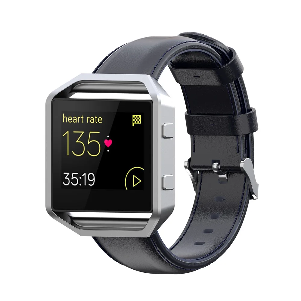 Ремешок для смарт-часов для Fitbit versa 2 lite/versa/Blaze сменный кожаный ремешок для Fitbit Blaze быстросъемный браслет