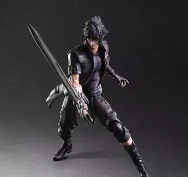 28 см Play Arts Kai Noctis Lucis Caelum Final Fantasy XV Аниме Фигурки ПВХ Модель Коллекция оригинальная