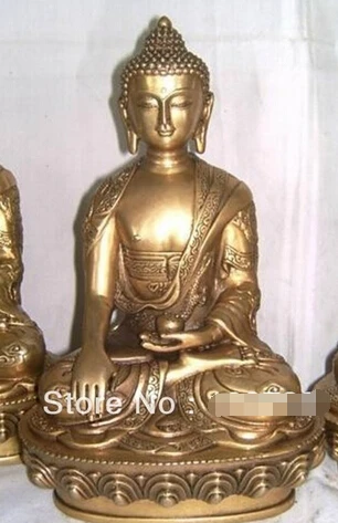 

Fast shipping Tibetan Buddhis shakyamuni bronze buddha statue