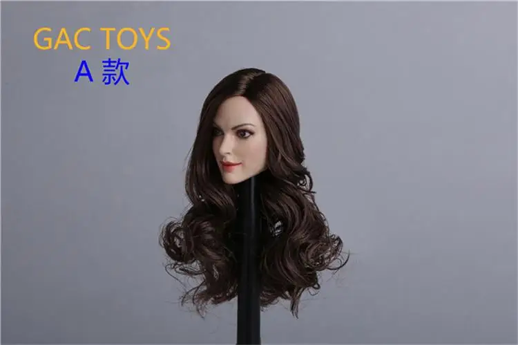 1/6 женская голова Лепка GC012 A B для 12 &quotTBLeague PHI CEN горячие игрушки Фигурки|Игровые