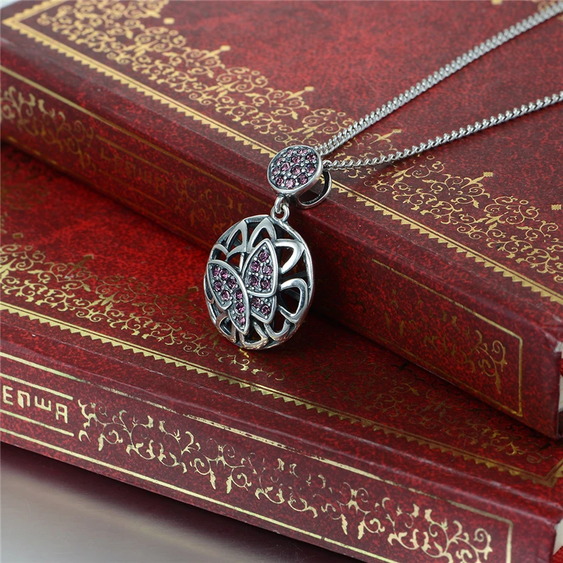 Ожерелье с подвеской в виде бабочки из стерлингового серебра ожерелье