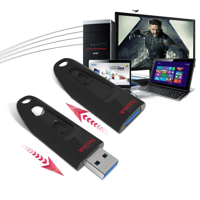 Usb флеш накопитель SanDisk CZ48 16 3 0 Гб|USB флэш-накопители| |