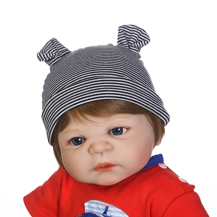 Силиконовая кукла NPKCOLLECTION Кукла Reborn для новорожденного ребенка 48 см подарок на
