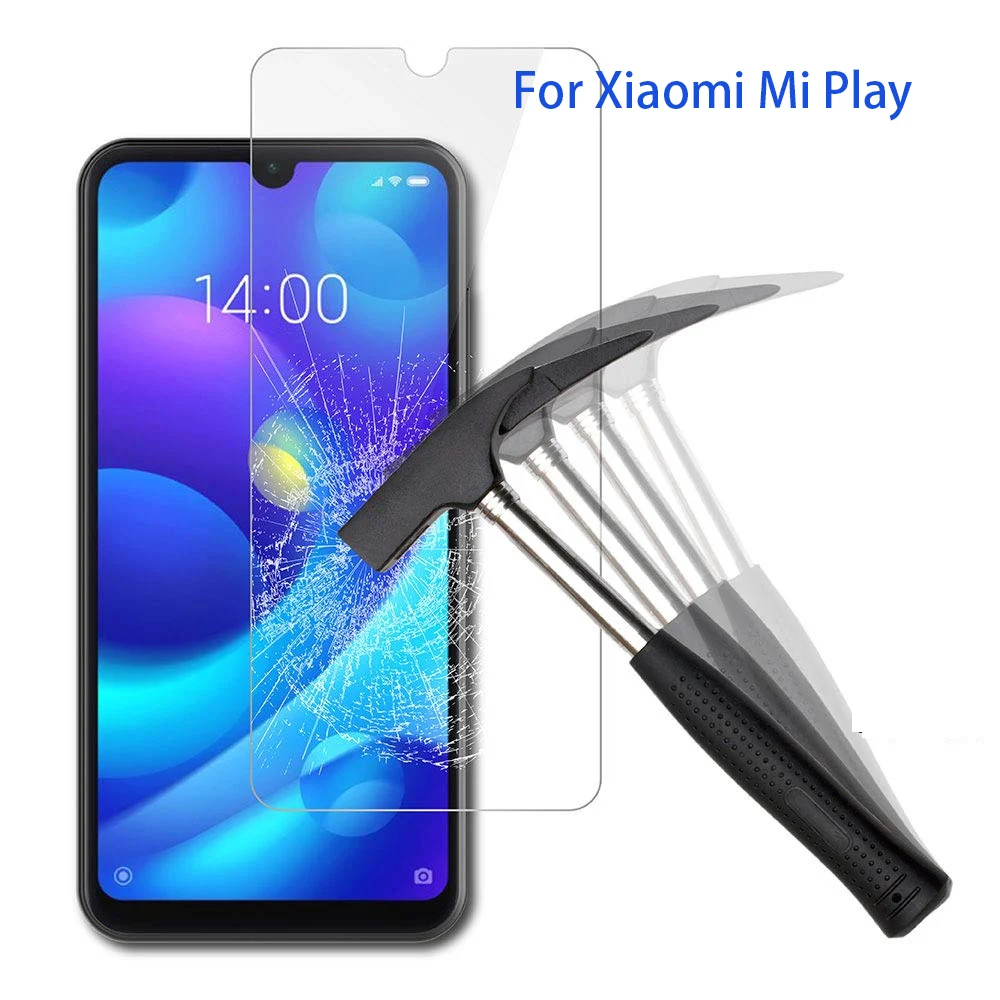 2 шт. Naxtop 2.5D Закаленное стекло Защита для экрана Xiaomi Mi Play Black Shark Pro Helo Pocophone