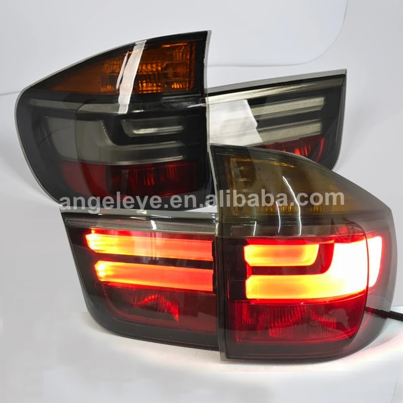 

Для BMW X5 E70 2007-2013 задний фонарь SN дымчатый черный