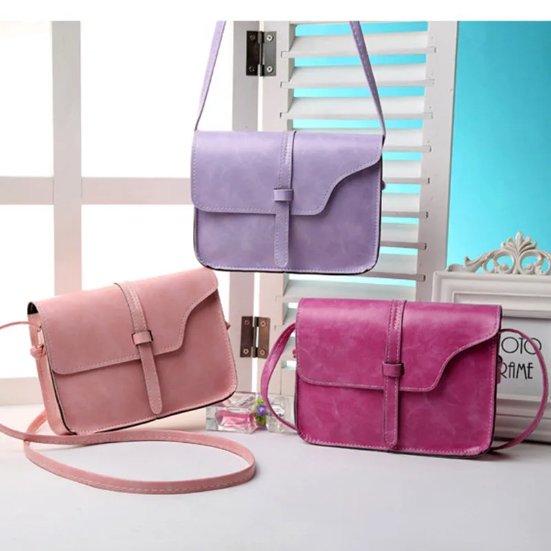 Модная женская сумка из искусственной кожи через плечо винтажные сумки на