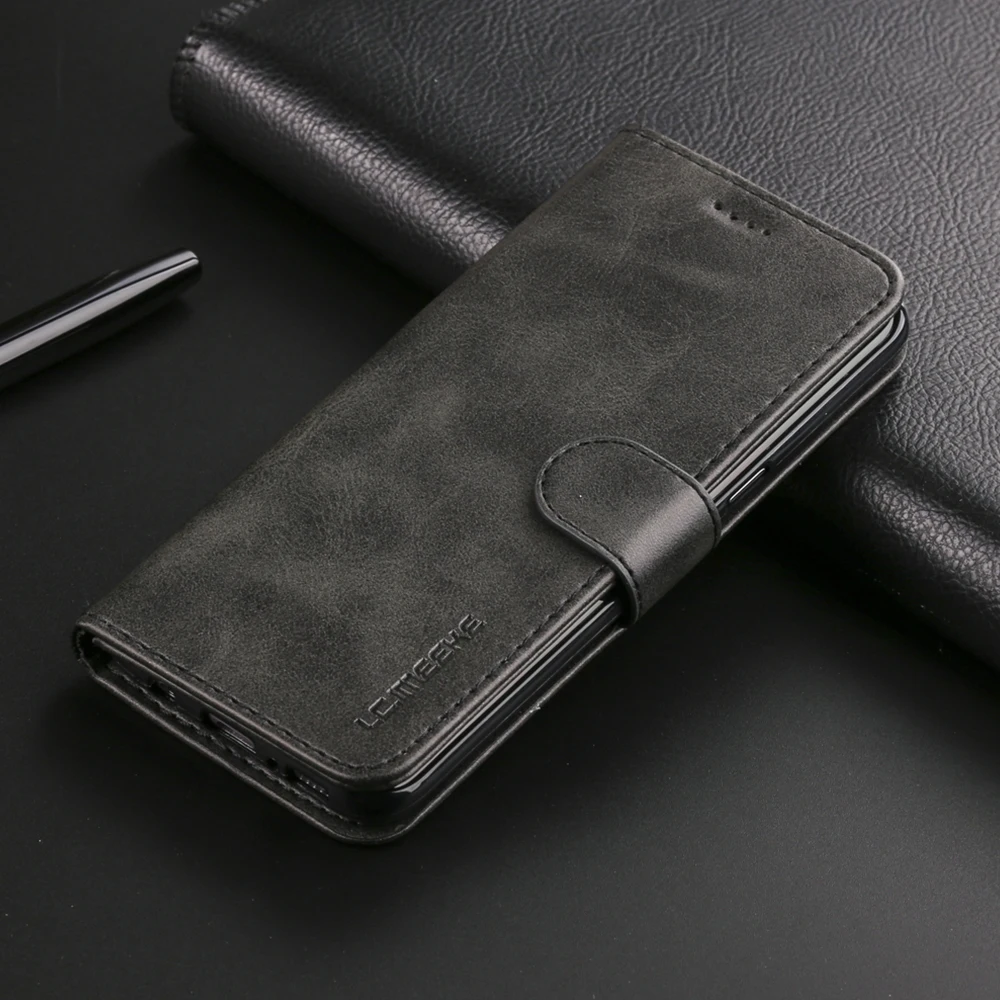 Luxury Leather Flip Case For Samsung Galaxy S8 Plus Soft Silicone Cover Card Holder Wallet Coque | Мобильные телефоны и
