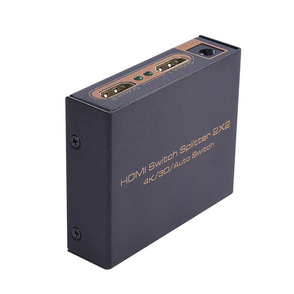 HDMI-переключатель 2x2 2 входа выхода поддержка 3D / 4K * 2K | Электроника