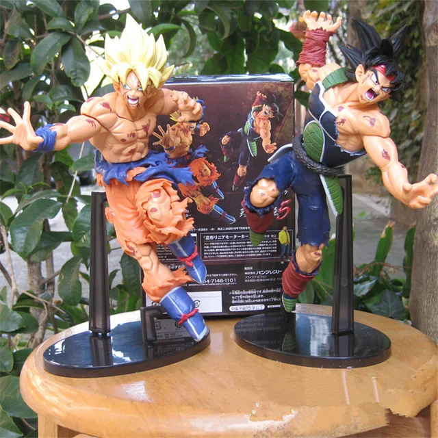 23 см аниме Dragon Ball Z Super Saiyan Son Gokou бардок игрушки модель для ПВХ фигурка