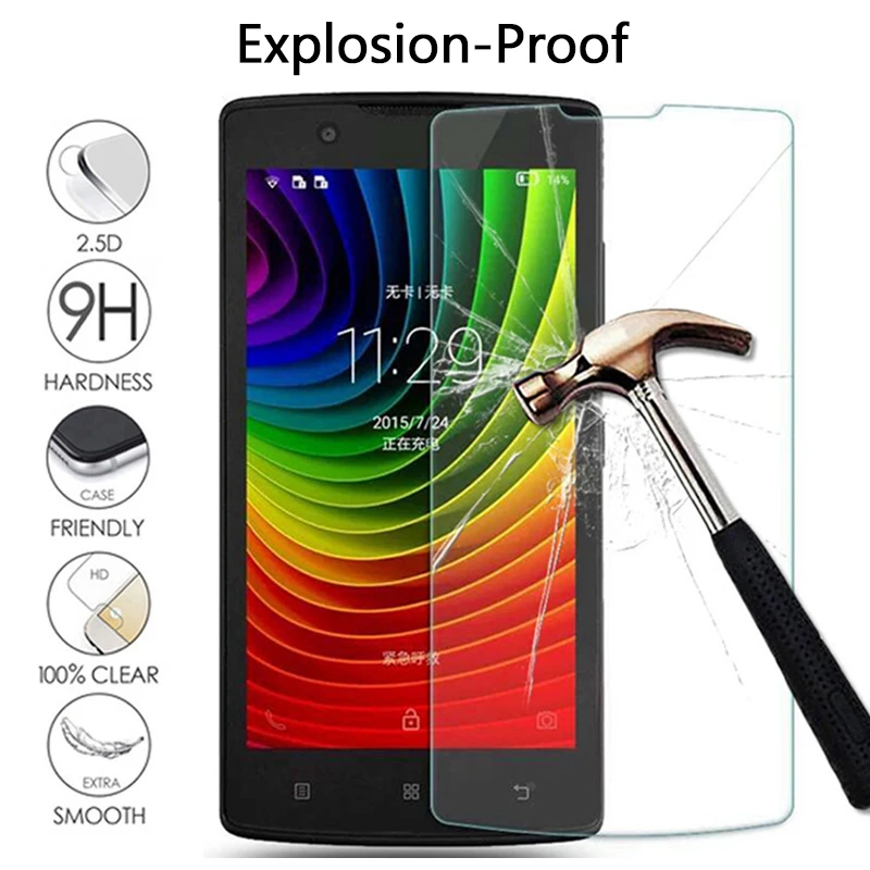 2 шт. на холсте для lenovo a319 a536 a516 a606 a806 закаленное стекло a1000 a2010 a5000 a7010 Защитная пленка для экрана в 536 защитная пленка защитное стекло