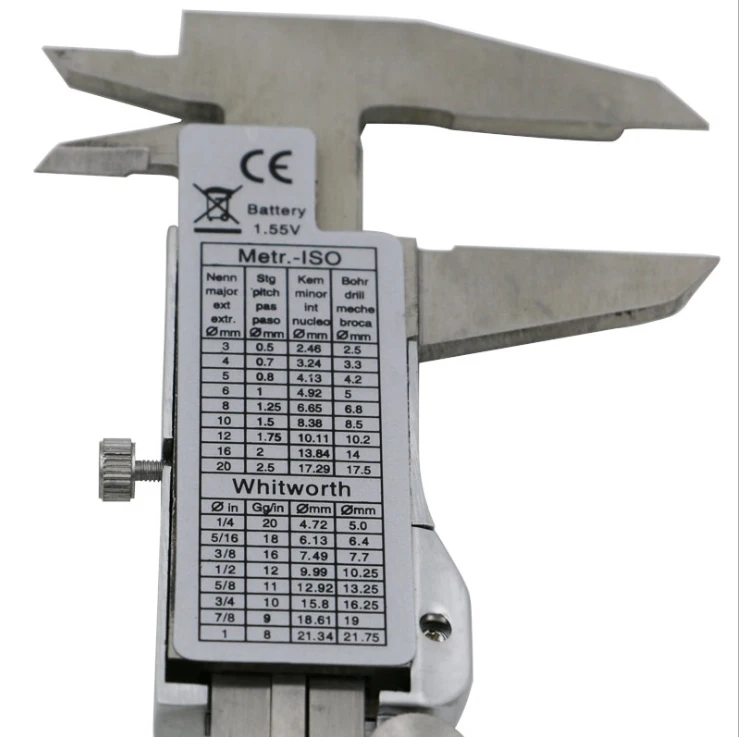 MAXMAN 0 150 мм/дюйм все Нержавеющая сталь Высокая точность электронный цифровой