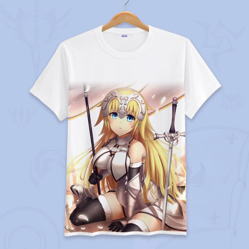 Футболка унисекс с коротким рукавом аниме Fate Go Game grand order для косплея по судьбе