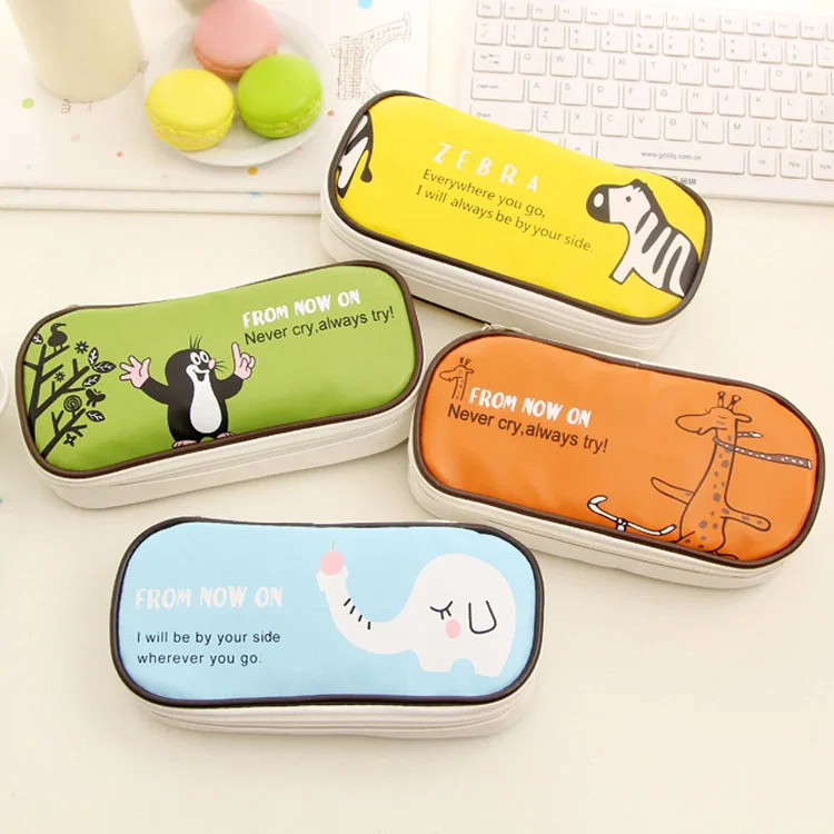 Новый мультяшный чехол карандаш для мальчиков и девочек милые школьные Чехлы