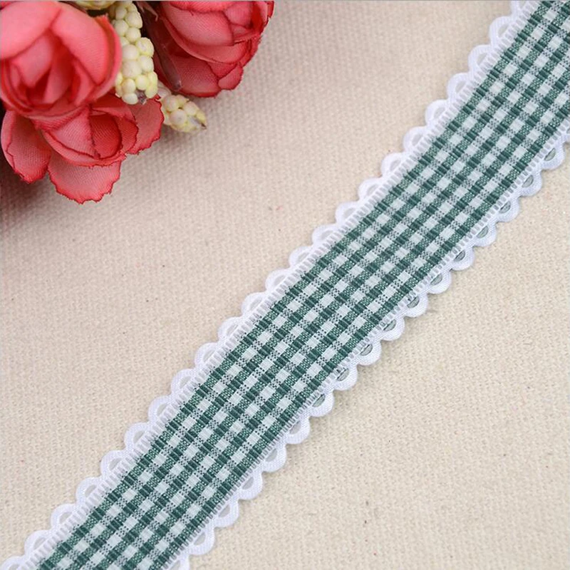 Grosgrain ленты печатных плед 1 "25 мм Высокое качество DIY свадебная одежда шитье и