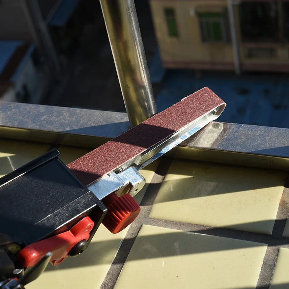 DIY шлифовальная лента адаптер преобразователь с резьбой M10 шпиндель для 4