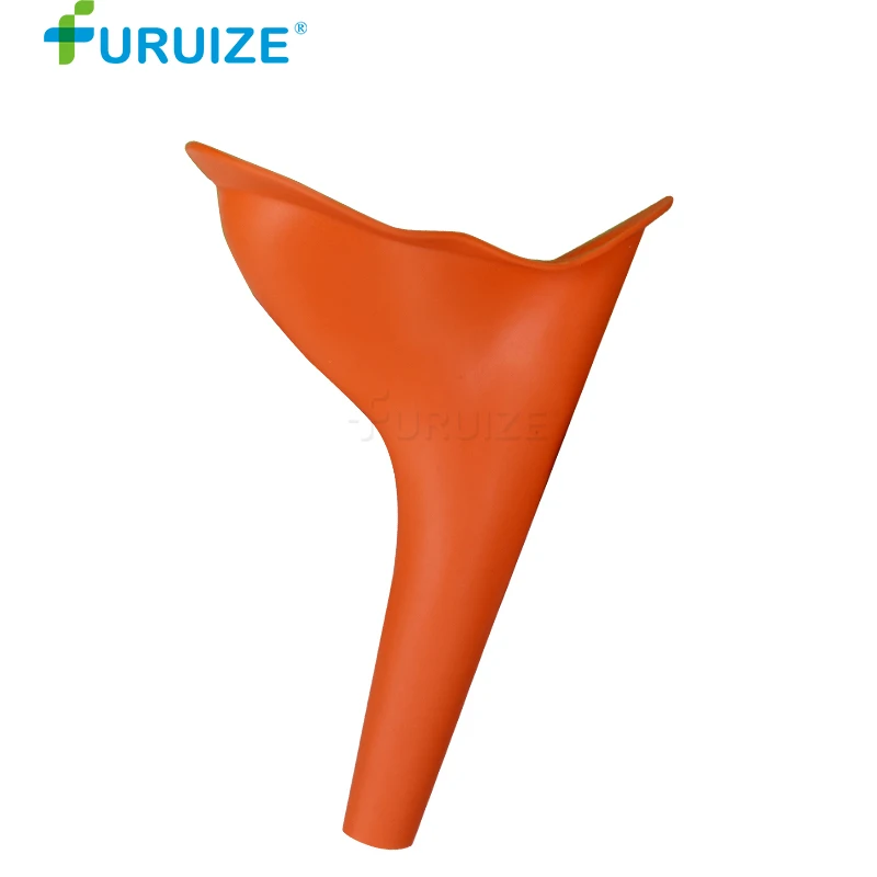 1pcs orange naked Писание для путешествий, туалет для кемпинга, стоячий и Писающий женский туалет для мочи, портативное женское устройство для мочи, женский туалет для мочи, 3 вида качества - Цвет: 1pcs orange naked